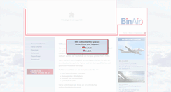 Desktop Screenshot of binair.eu